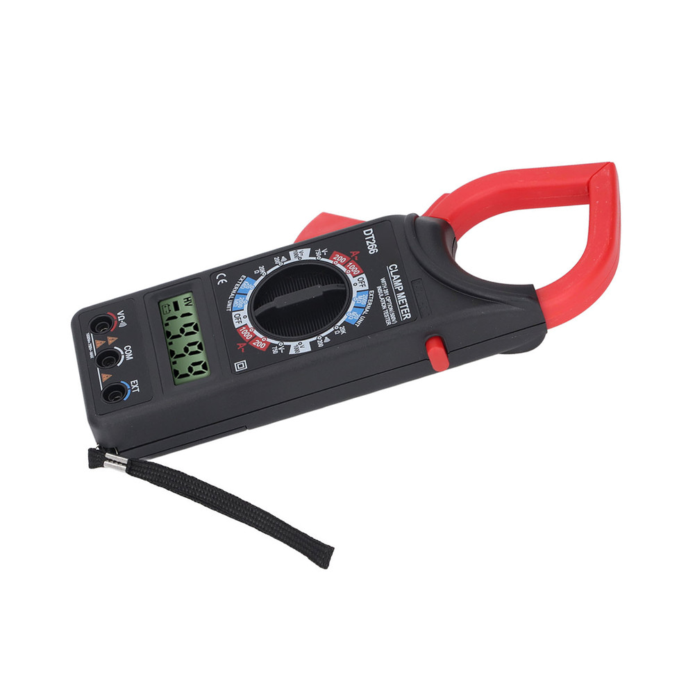 DT266 Digital Clamp Meter with Wide Range AC 0 1000A DC 0 1000V Measurement
