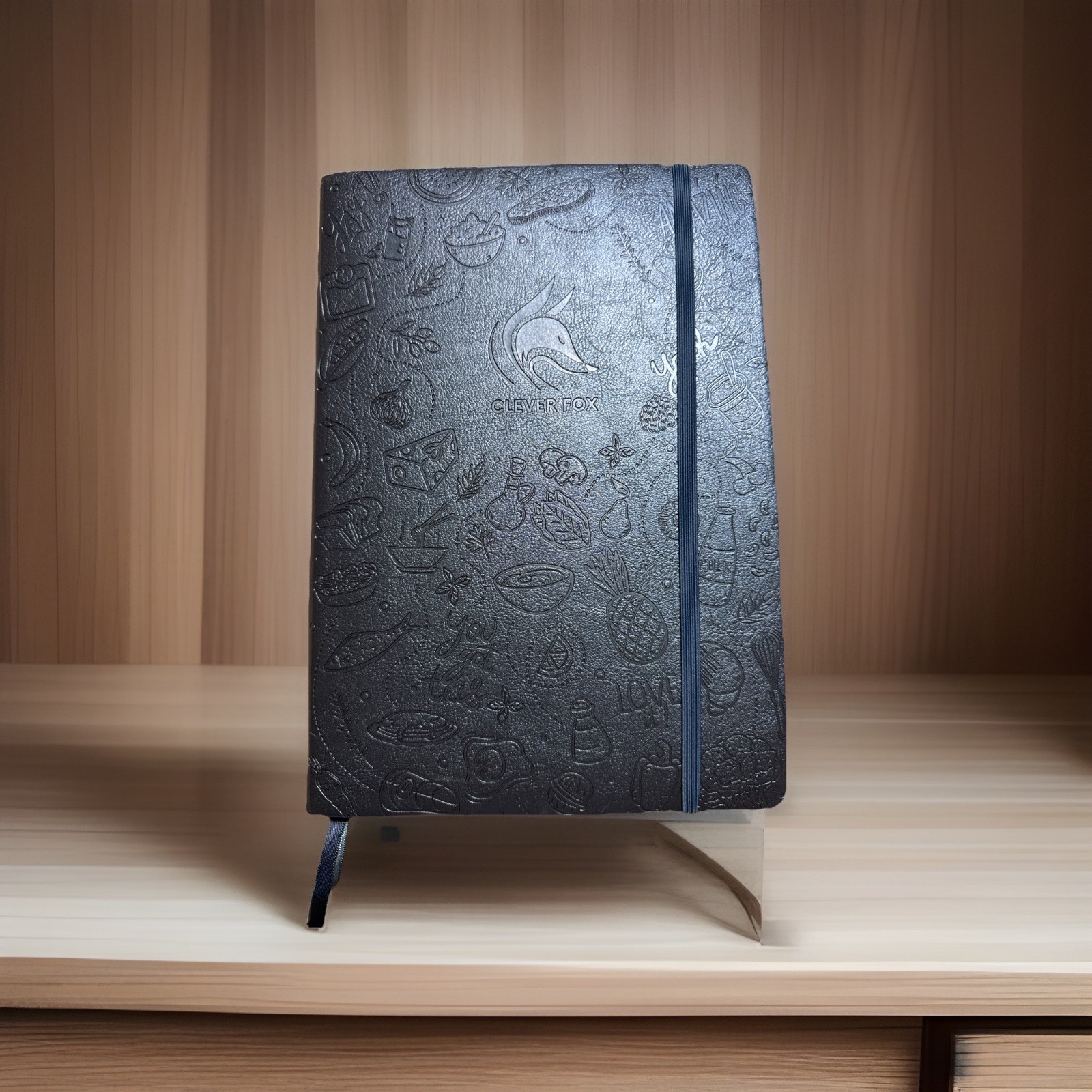 Clever Fox Planner Food Pro Edition Weekly Monthly Blue