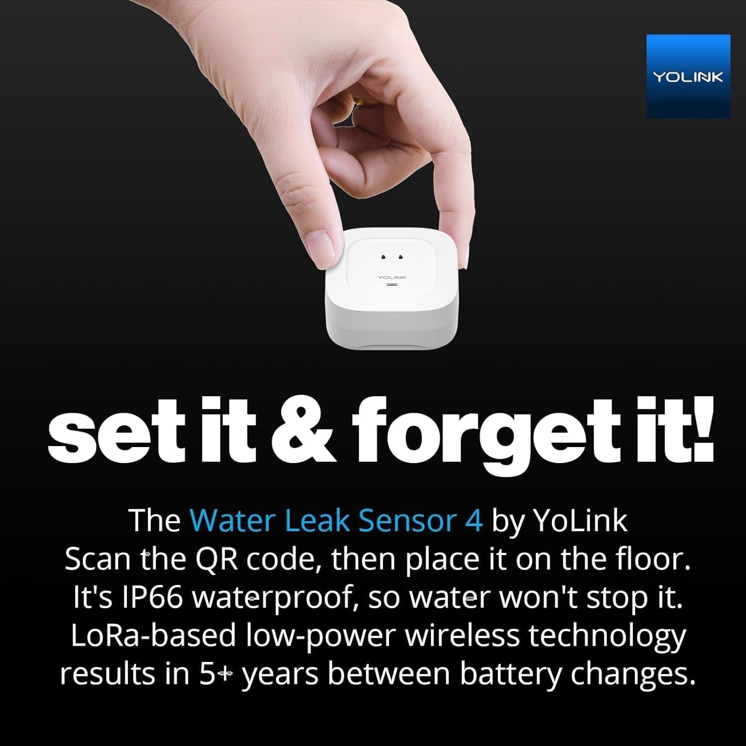 Smart Home Starter Kit: SpeakerHub & Water Leak Sensor 4 with 105 dB