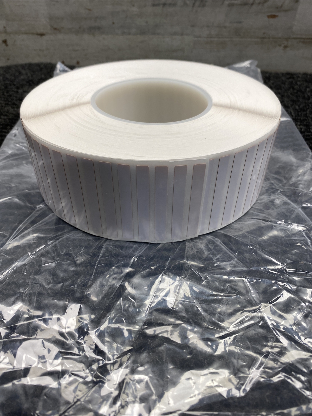 New Identco TTL117-403-10 White Labels 2.0000 X .2500