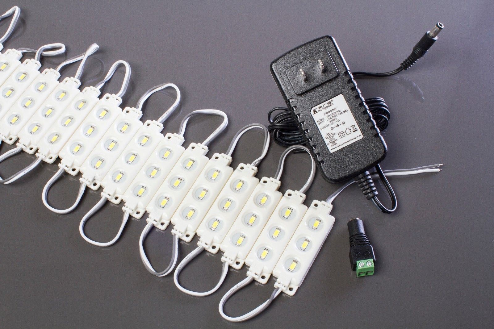 LEDupdates Closet Garage Basement LED Light + Motion Sensor Switch + UL Power