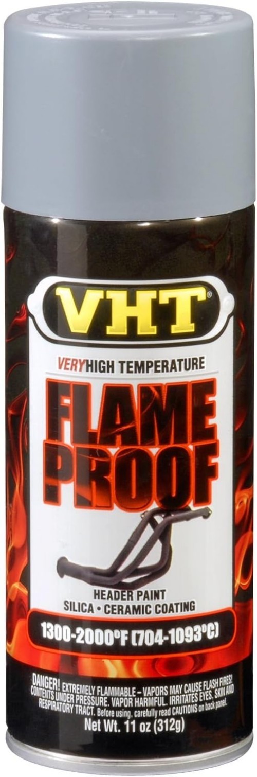 FlameProof Coating Flat Grey Primer Can – , 11 Ounce Pack of 1 , Packaging ma…