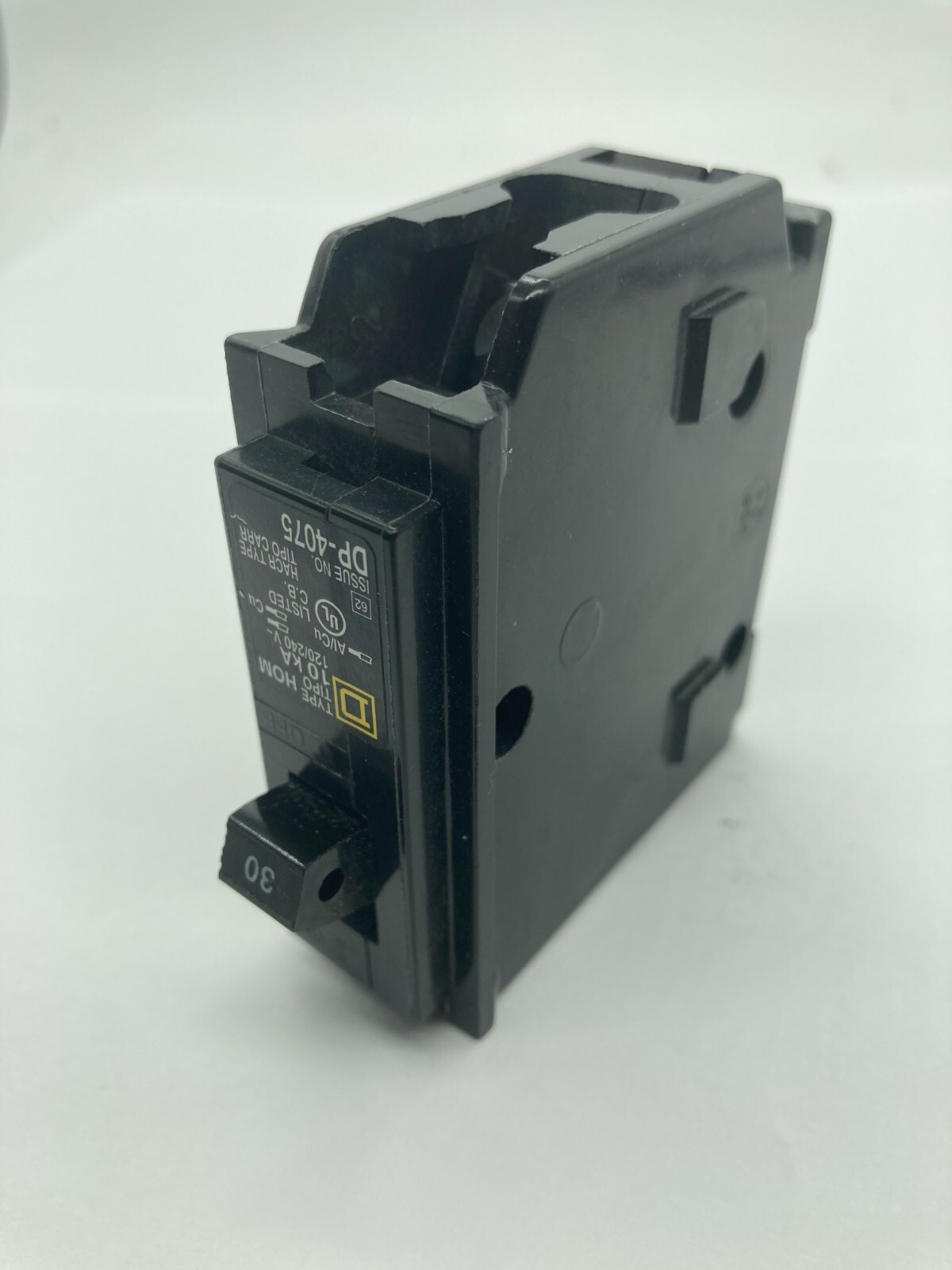 New Homeline HOM130CP 1 Pole 30 Amp 120 240V AC Plug In Square D Breaker 1 Pack