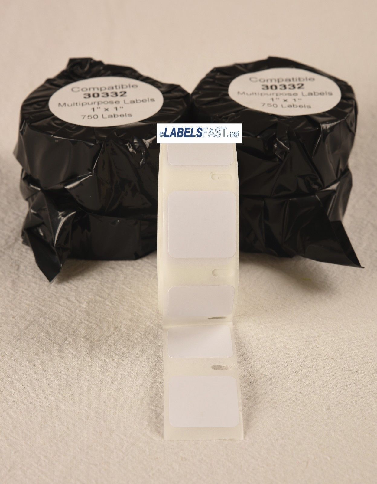 Rolls of 1″ x 1″ Multipurpose Labels for Dymo 30332-750 Labels/Roll
