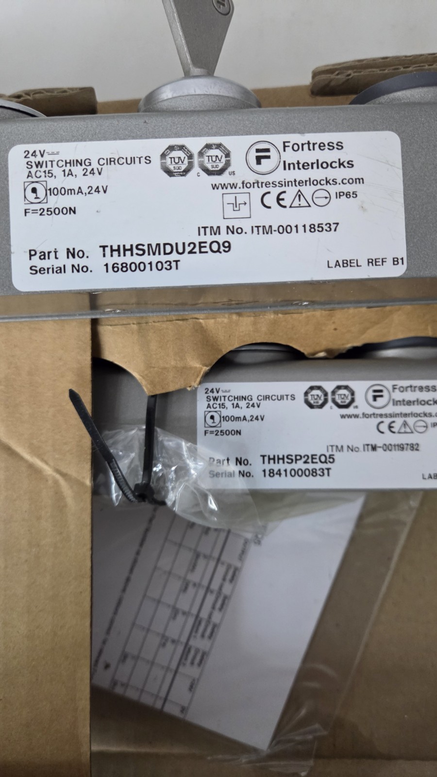 Fortress Interlocks THHSMDU2EQ9/THHSP2EQ5
