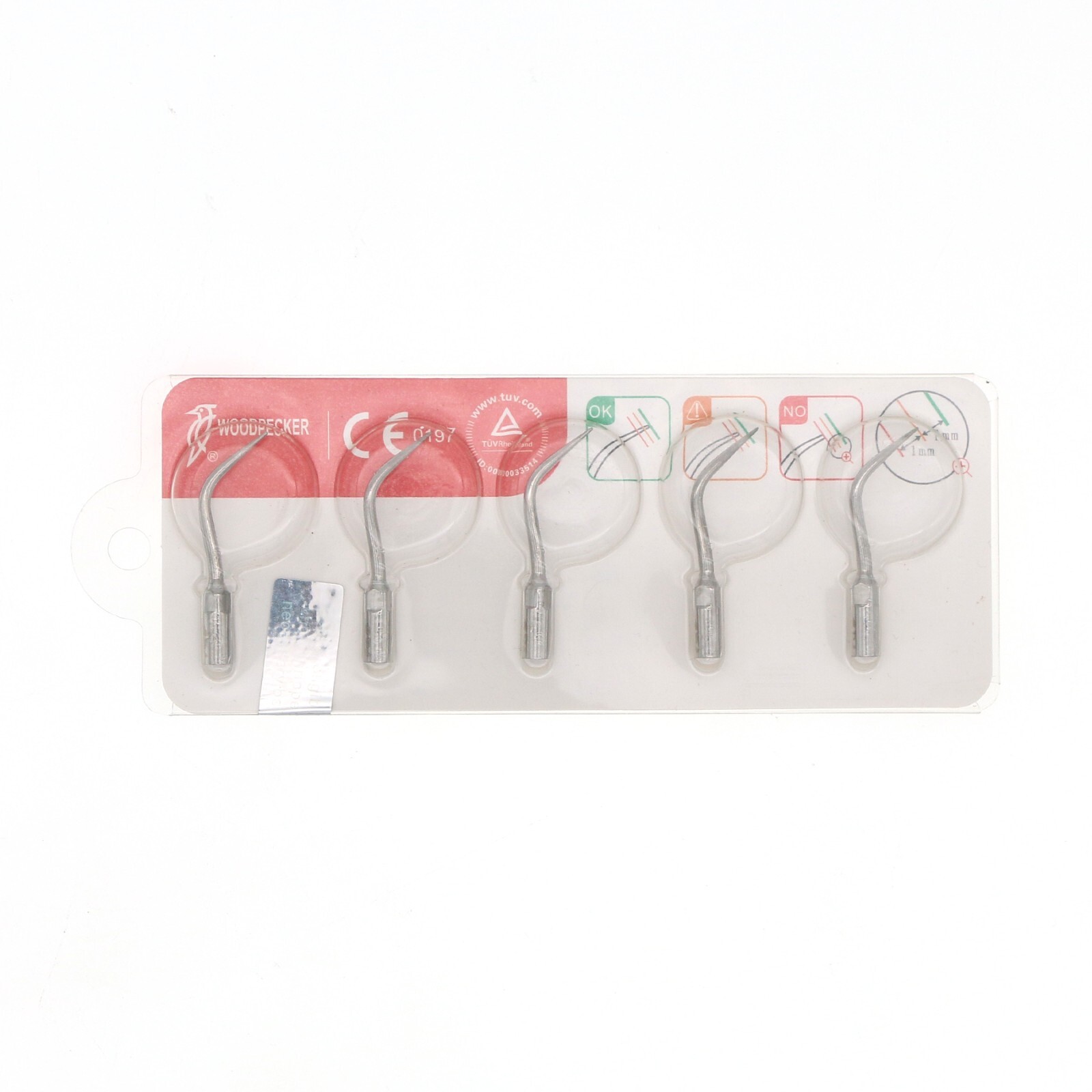 Woodpecker Dental Ultrasonic Scaler Periodontal Tips P1 P3 P3D P4 fit EMS UDS