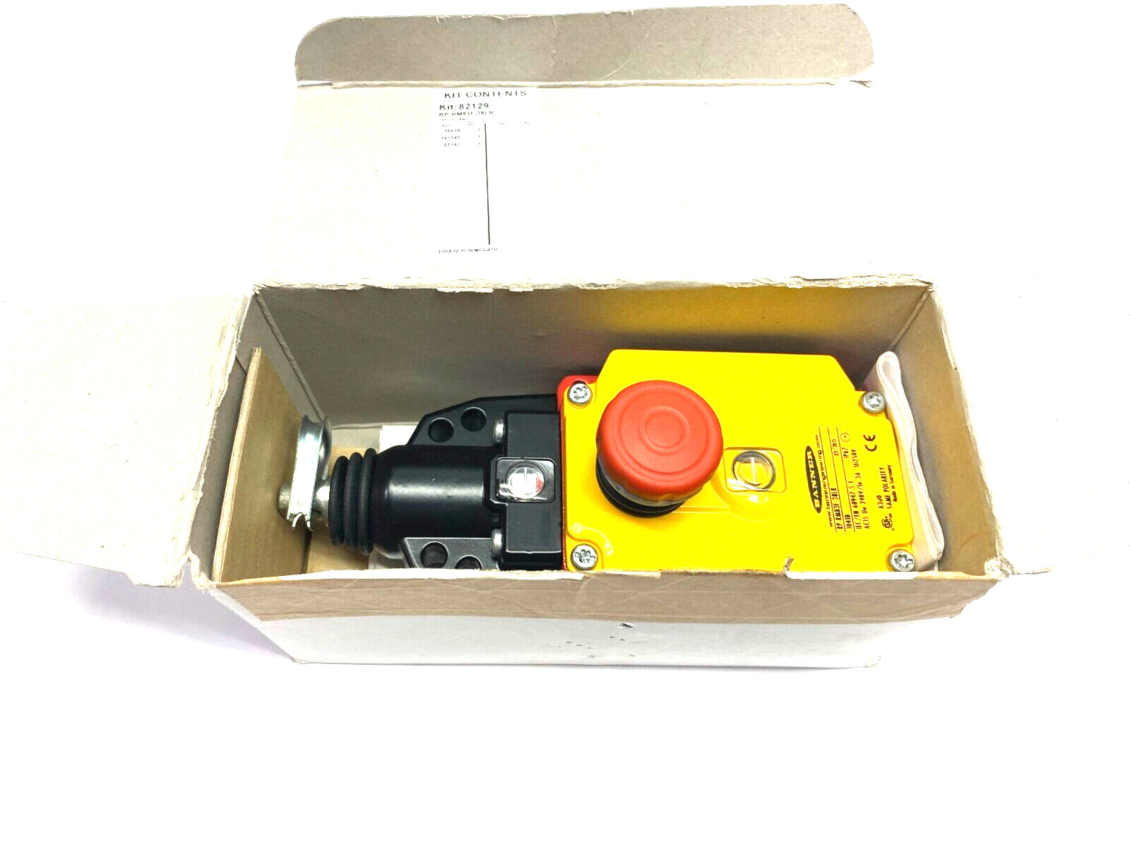 Banner RP-RM83F-38LR Heavy Duty Emergency Stop Rope Pull Module 2 NO, 2NC 82129