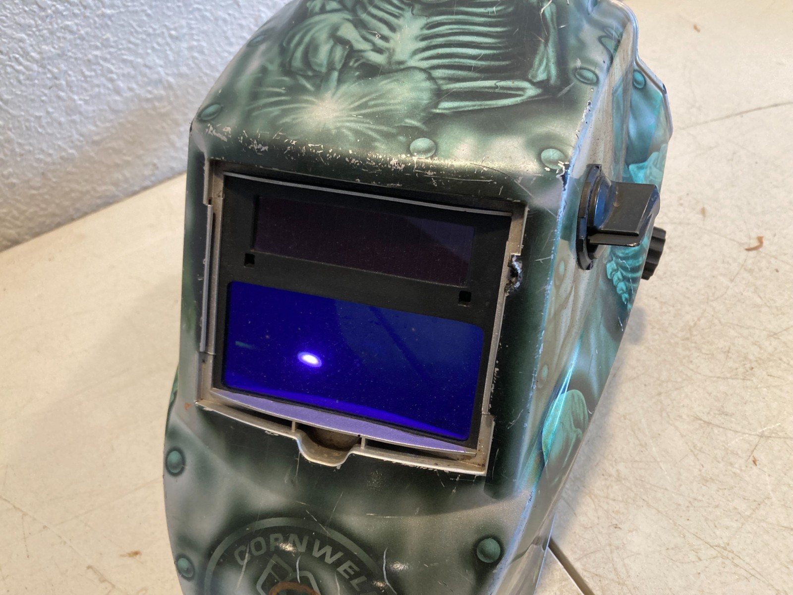 Cornwell Tools Welding Skeleton Welding Helmet Model No. MMW56VG