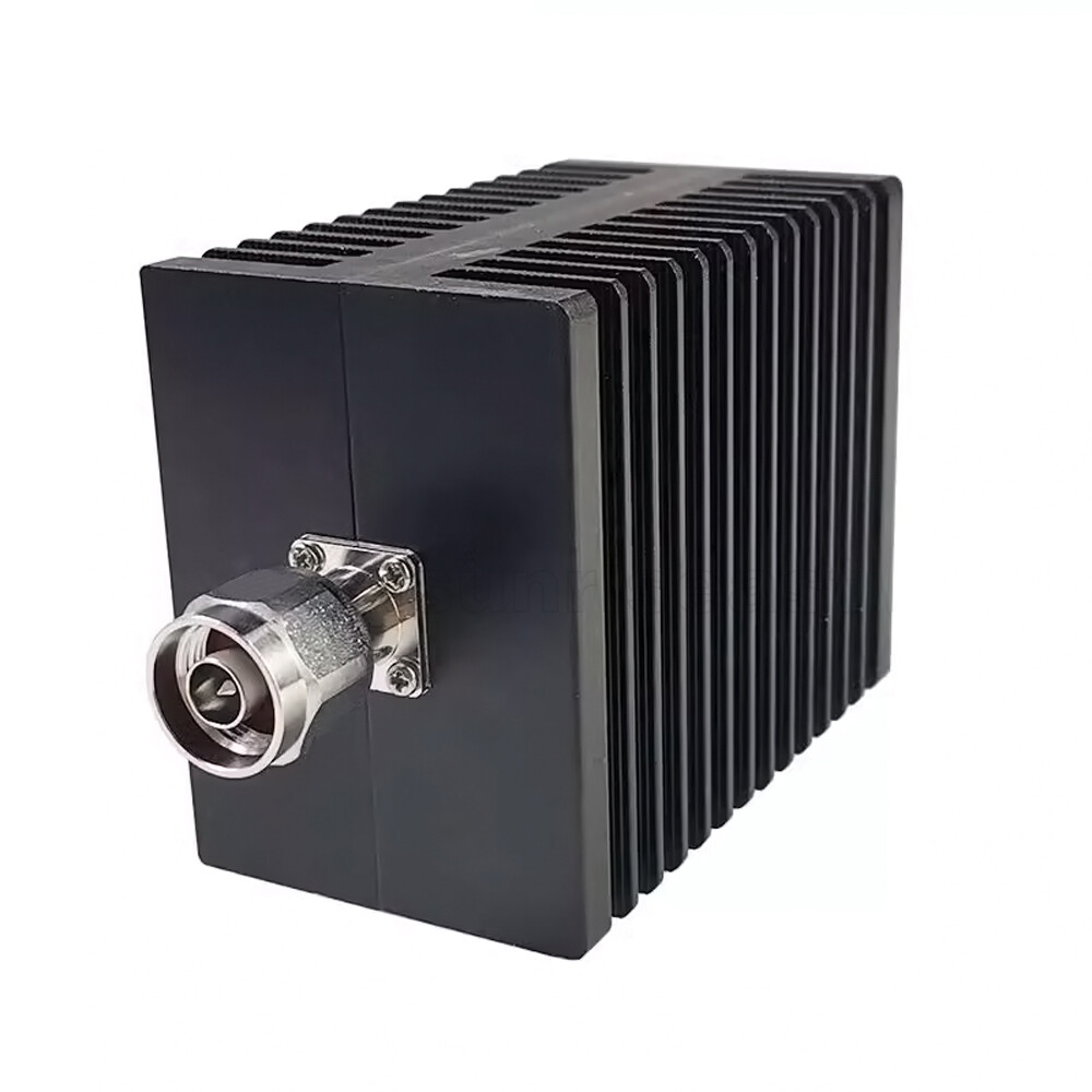 100W RF Coaxial Attenuator N Male to Female 3.0GHz 50 Ohm 1dB-60dB Rectangle