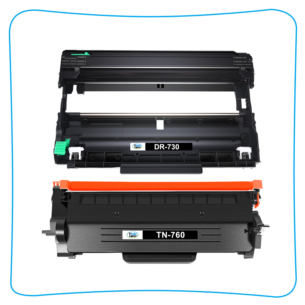 TN760 Toner Cartridges DR730 Drum for Brother DCP-L2550DW HL-L2395DW MFC-L2710DW