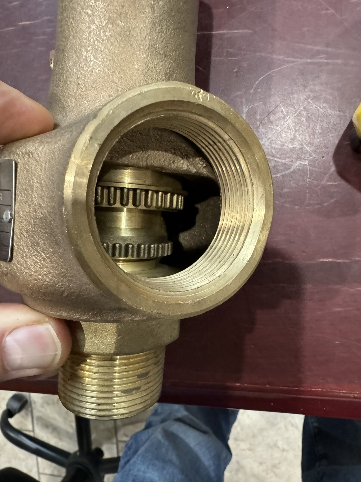 1.25 in x 2 in Steam Pressure Relief Valve Spence Engineering