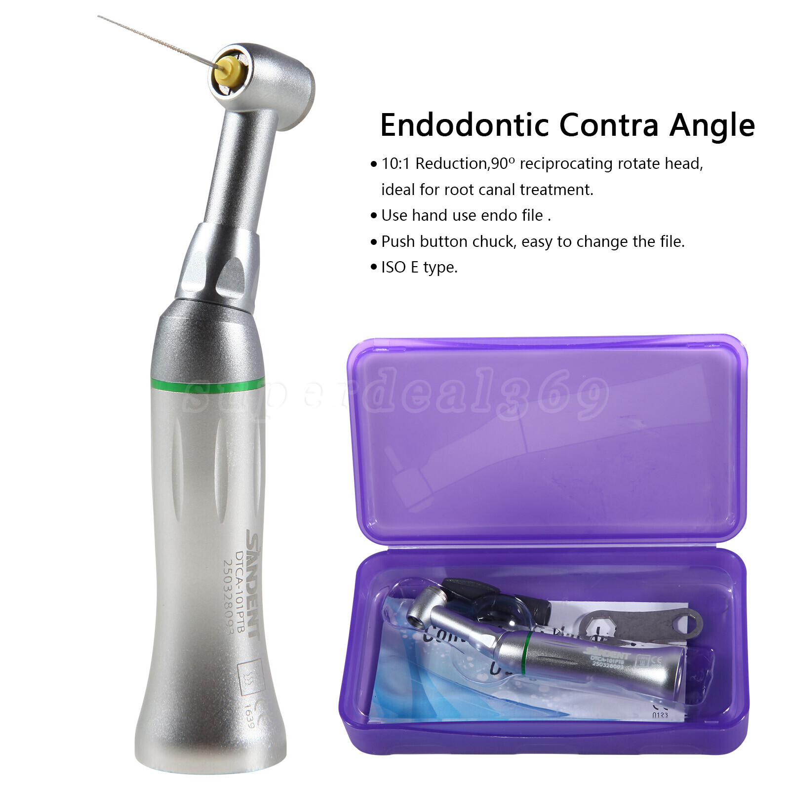 3pcs Sybronendo Dental Endo Buchanan Hand Plugger Niti Tip Fill Obturation 3Size
