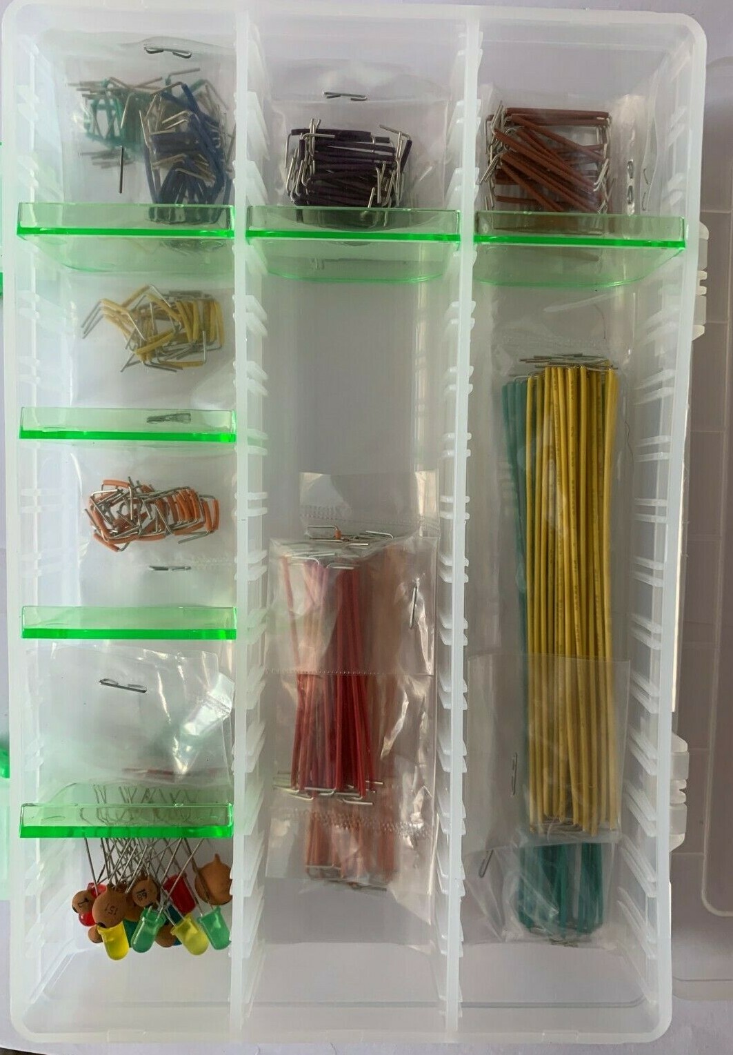 Electronix Express Jumper Wire Kit, Assorted Colors and Lengths #2700RJW90