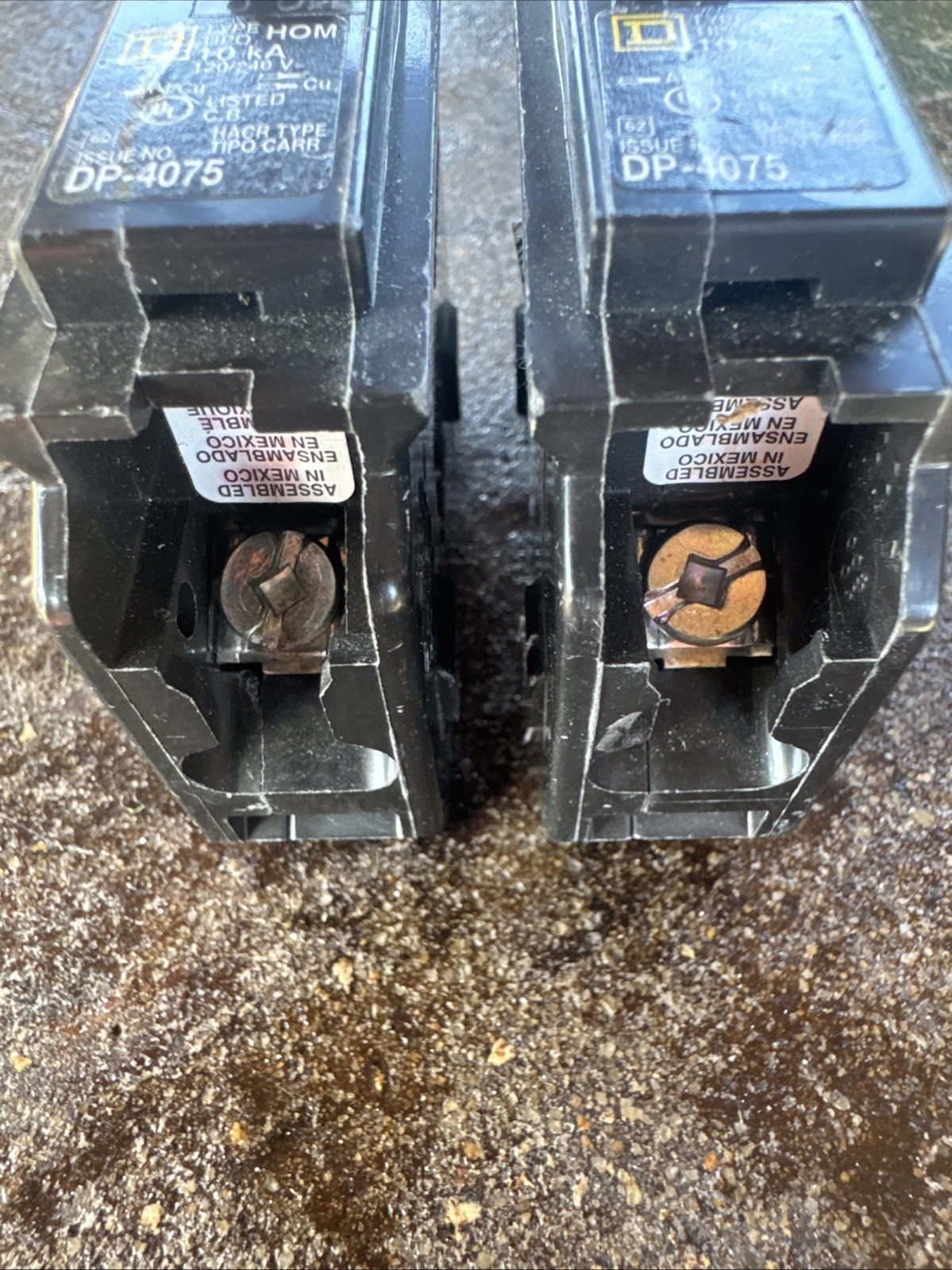 (2) Homeline 30 Amp One-Pole Circuit Breaker HOM130CP, Square D Breakers