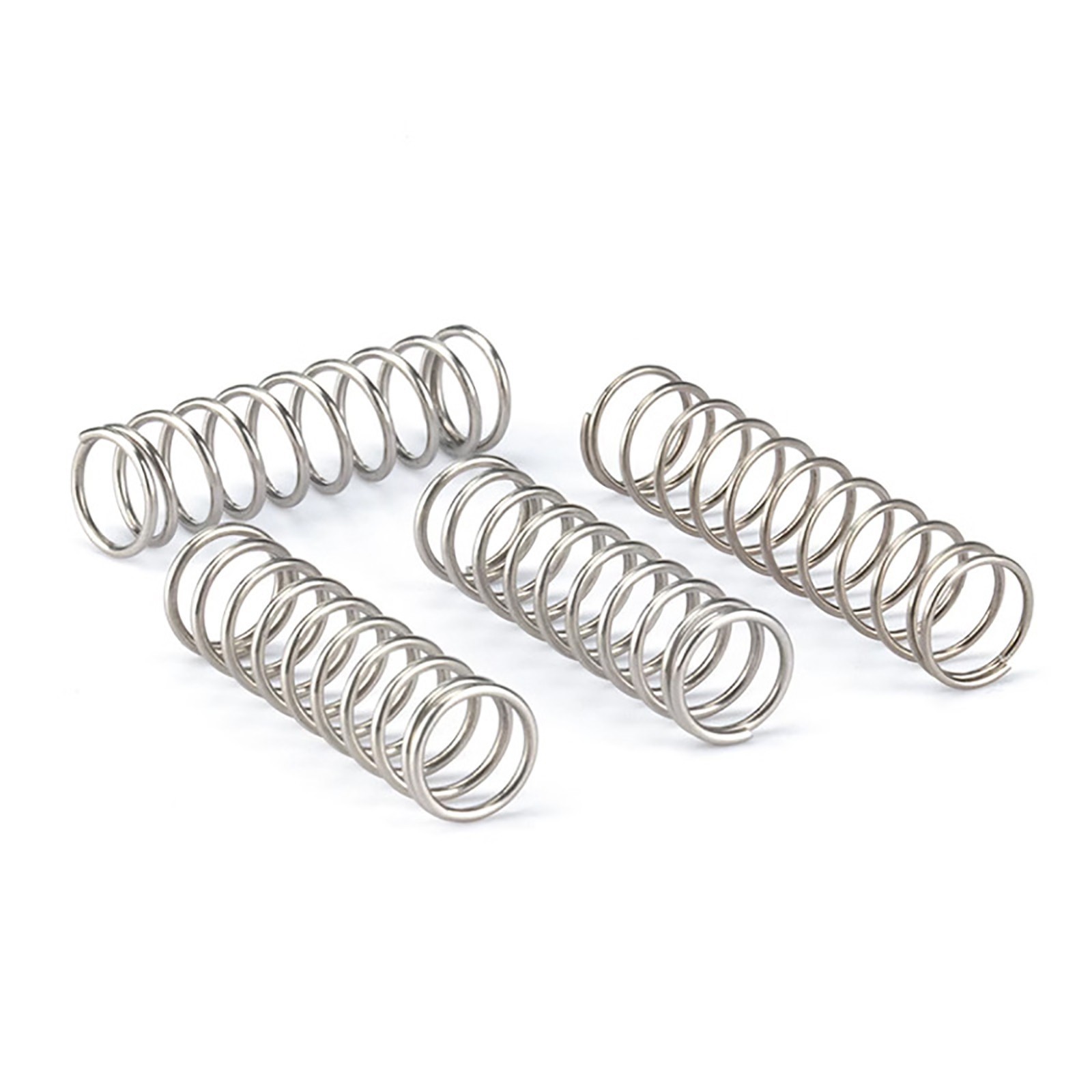 10x 0.6/0.7/0.8mm Wire Dia Stainless Steel 304 Compression Pressure Small Spring