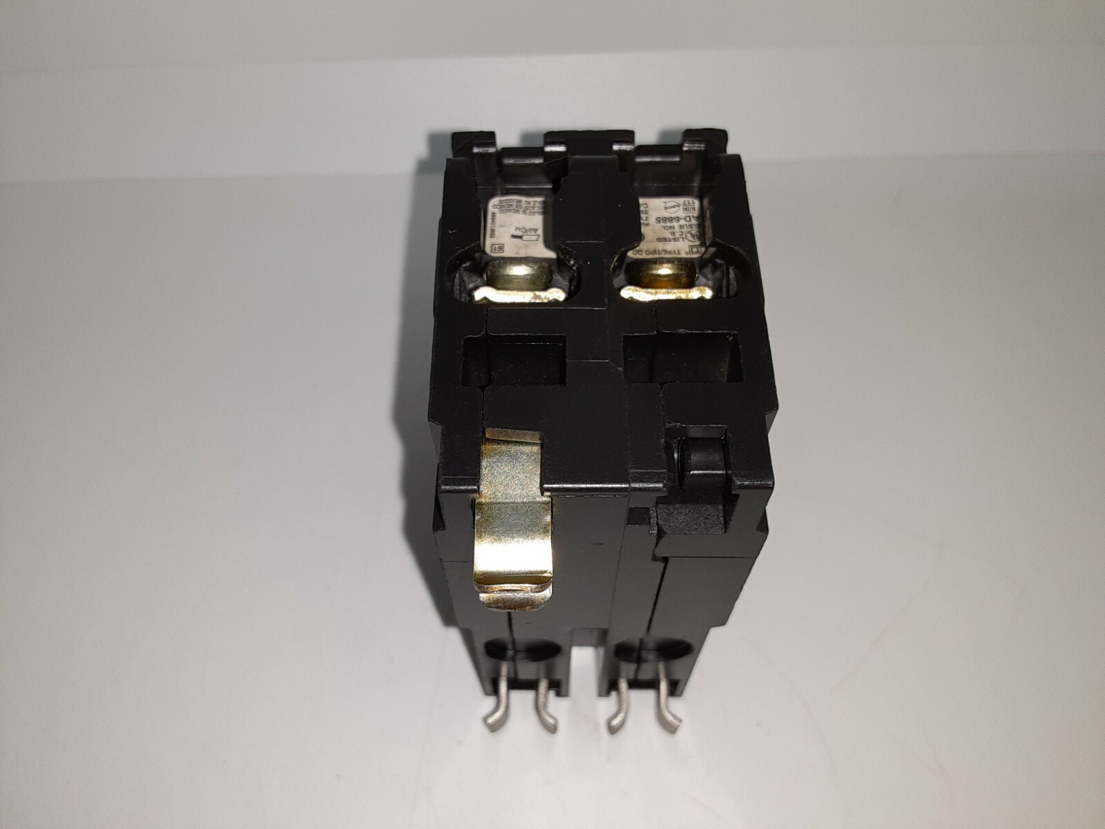 SQUARE D QO230 30 amp 2 pole Type QO Circuit Breaker YELLOW FACE