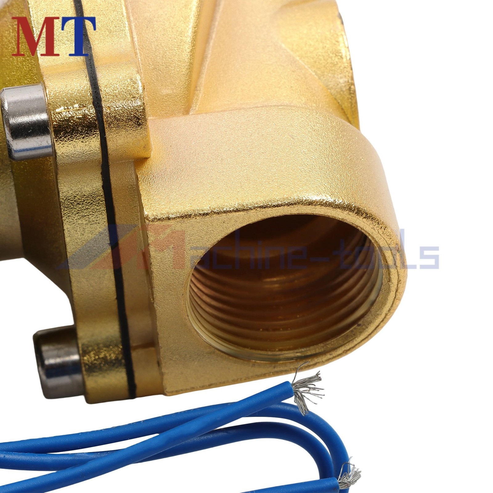 Solenoid Valve Air Water 3/4 Inch N/C Gas Oil Normally Closed 12V 220V Generator