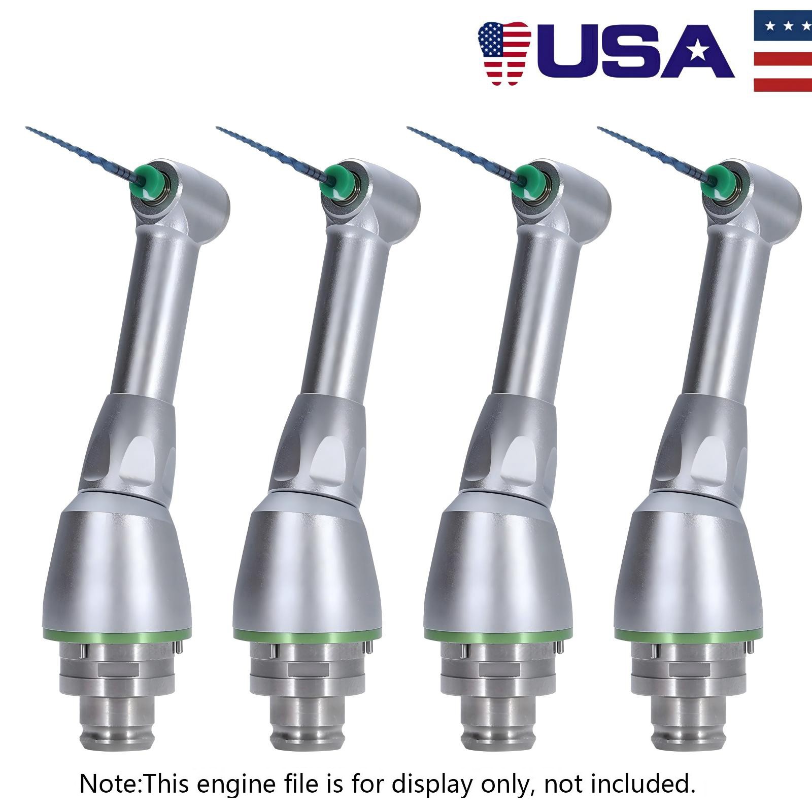 4* 16:1 Endodontic Contra Angle Head Fit For Endo Motor Handpiece Fit NiTi Files