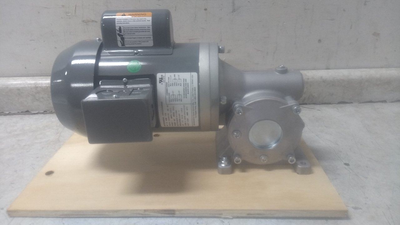 Dayton 4CVT7 0.5 Input HP 56 Nameplate RPM 115/208-230VAC AC Gearmotor