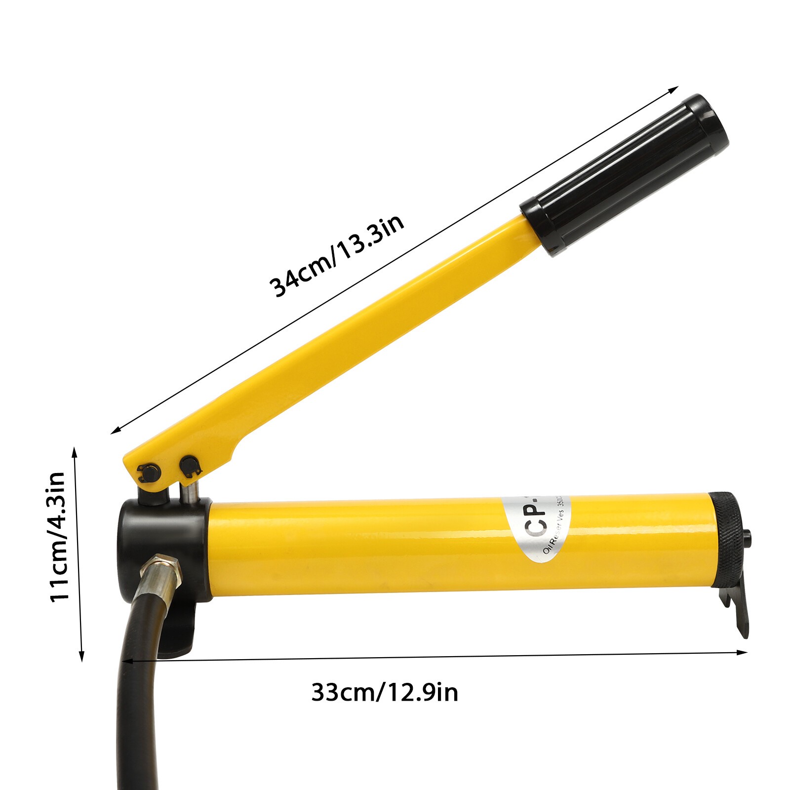 8T Hydraulic Expander Flange Spreader Pipe Repair Tool w/ Manual Hydraulic Pumps