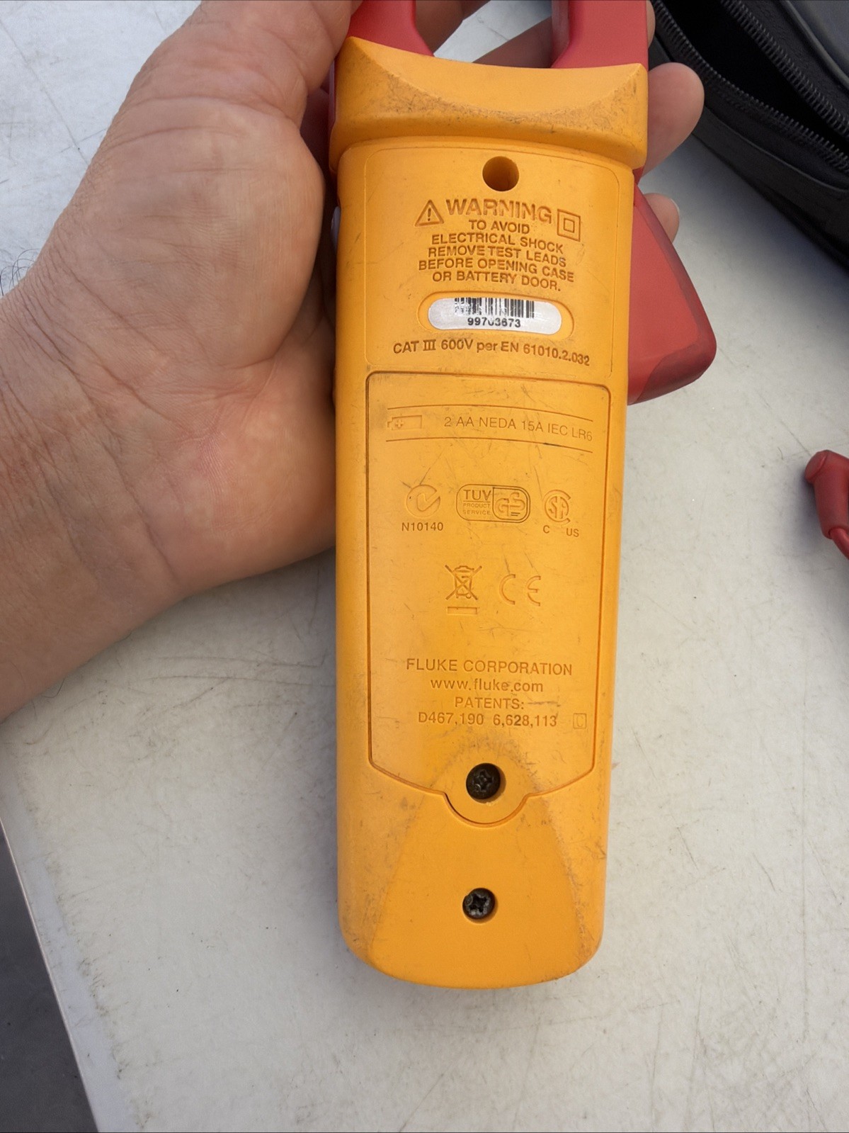 FLUKE 337 TRUE RMS CLAMP METER – With Leads And Case 🔥