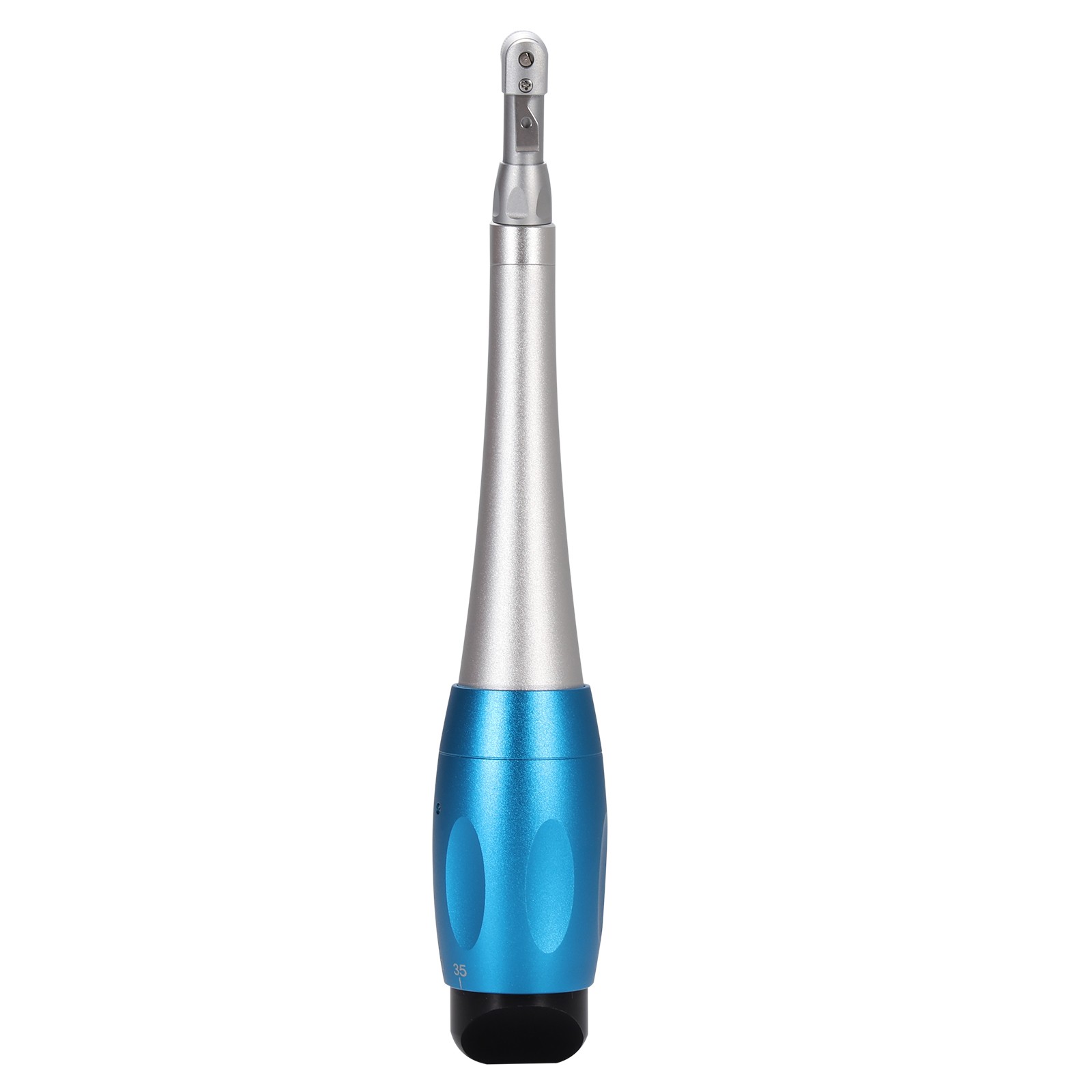 Dental Manual Implant Torque Wrench Handpiece with 16 Screw Drivers 2.35mm 2Head