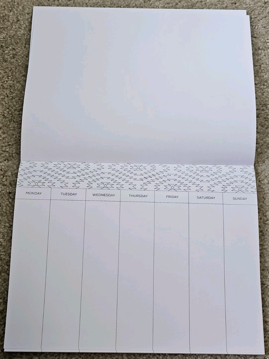 «The Art Of Hallmark», A Weekly Coloring Desktop Planner, Creative, Hobbies