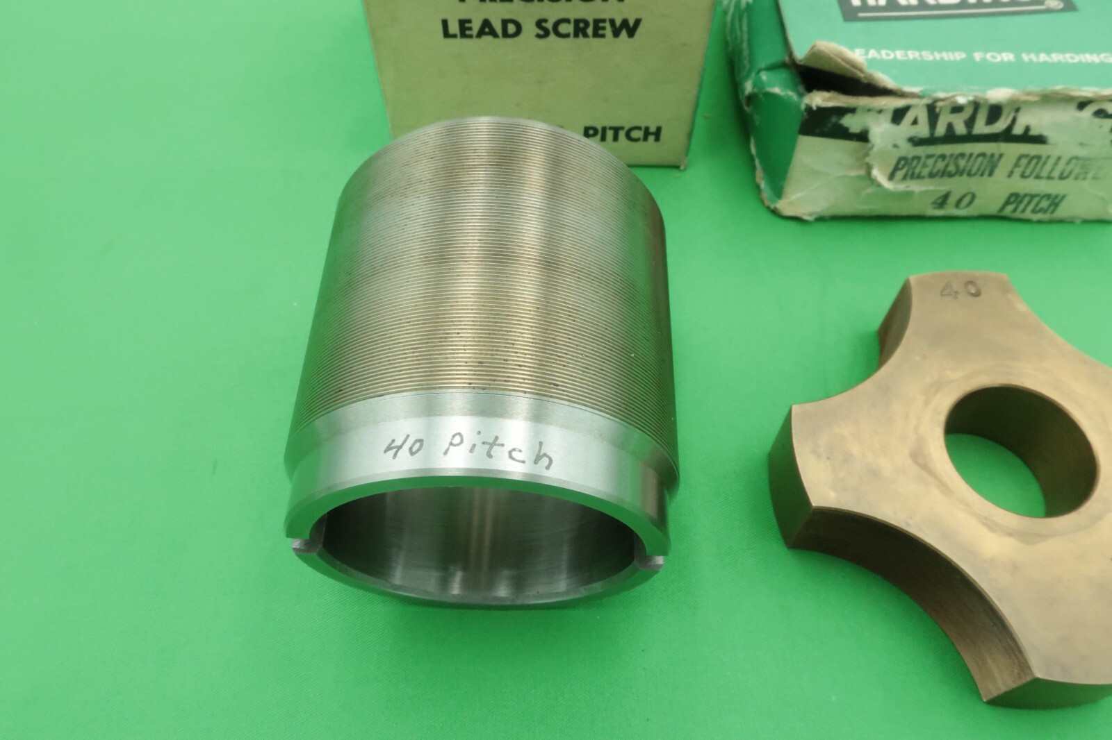 Hardinge Precision Lead Screw & Follower 40 Pitch Excellent HHR769640 R736940