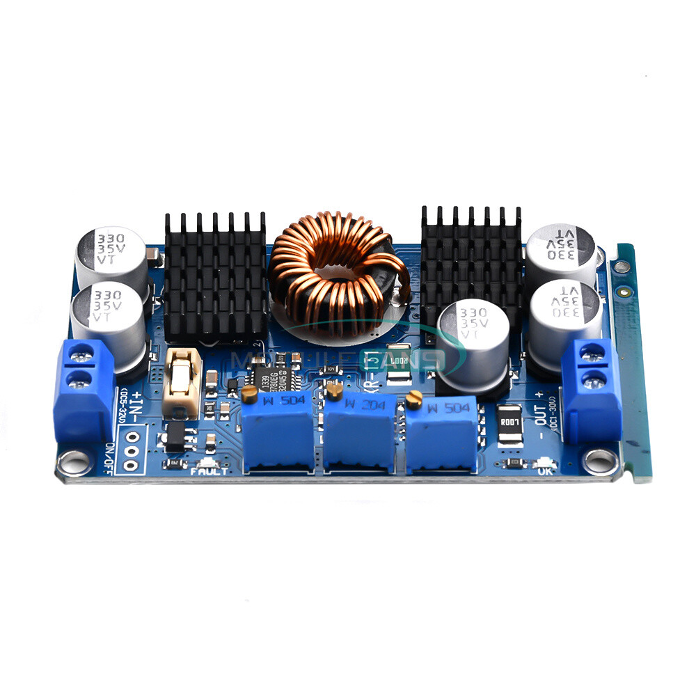 DC 5V-32V to 1V-30V 10A Automatic Step Up Down Regulator Charging Module LTC3780