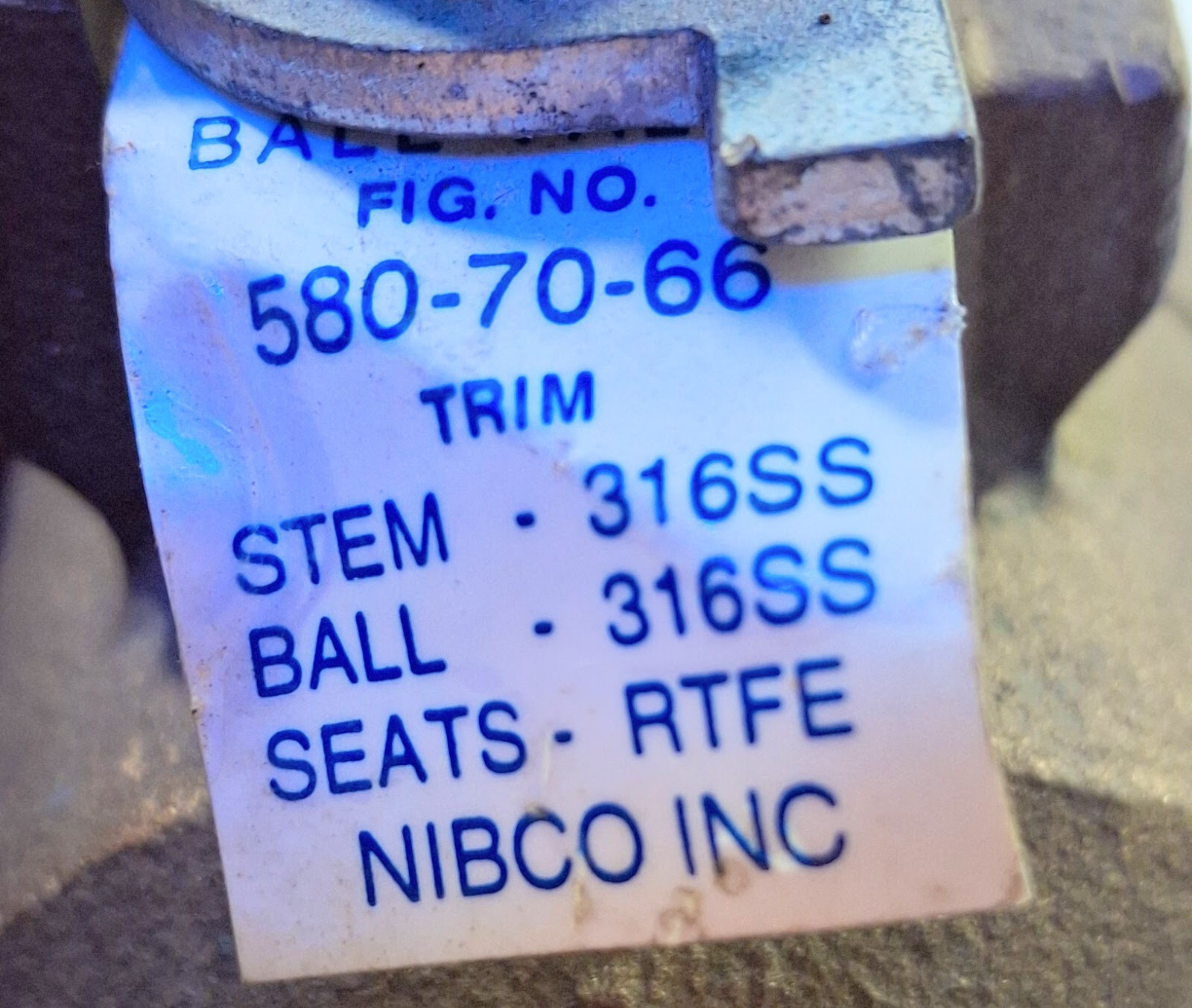 1 NEW NIBCO 580-70-66 2″ 150 SWP 600 CWP BALL VALVE NNB ***MAKE OFFER***