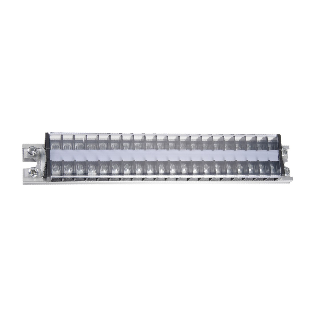 660V 15A Terminal Strip Block 20P Dual Rows DIN Rail Base