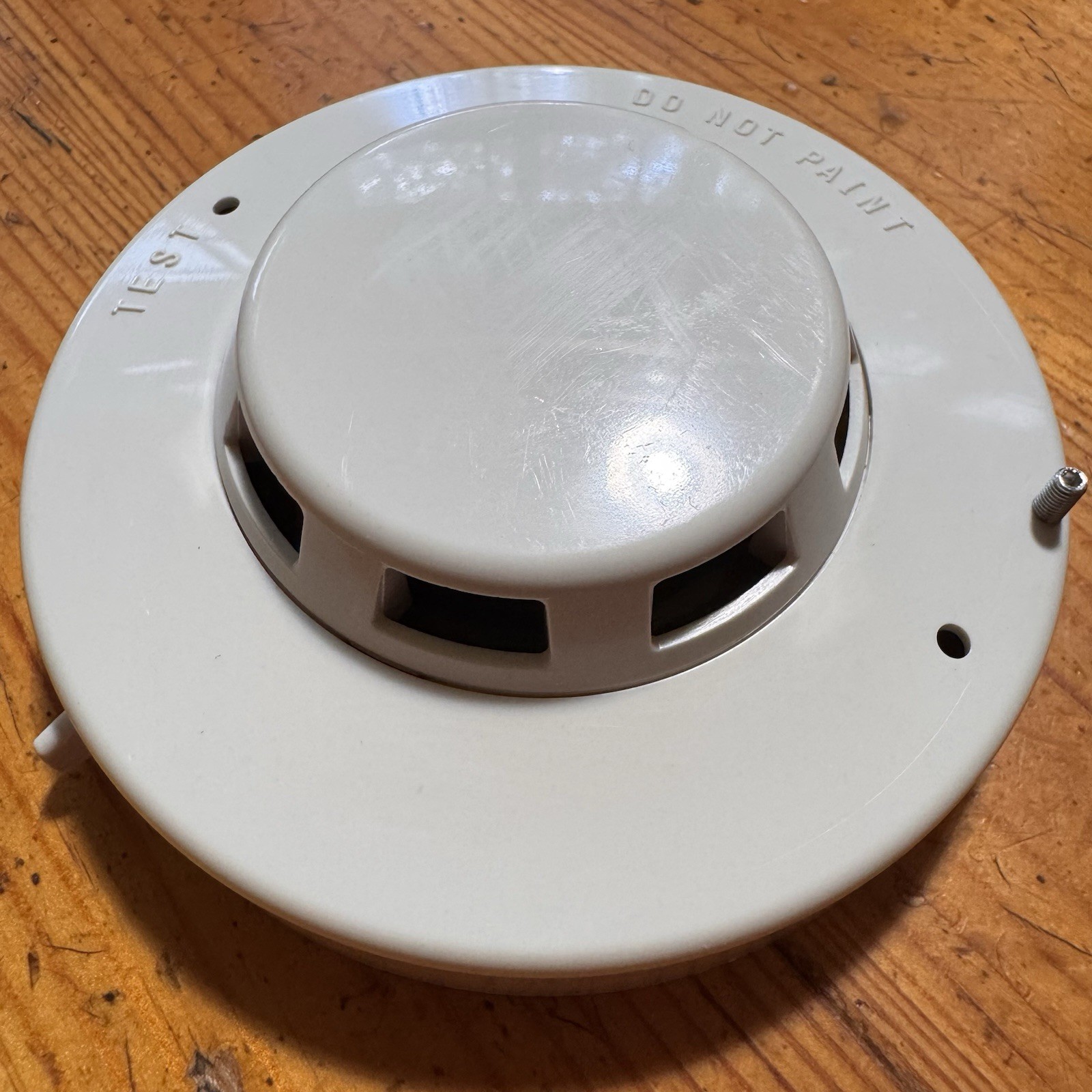 Simplex 2098-9201 Fire Alarm Photoelectric Smoke Detector Head TESTED & WORKING