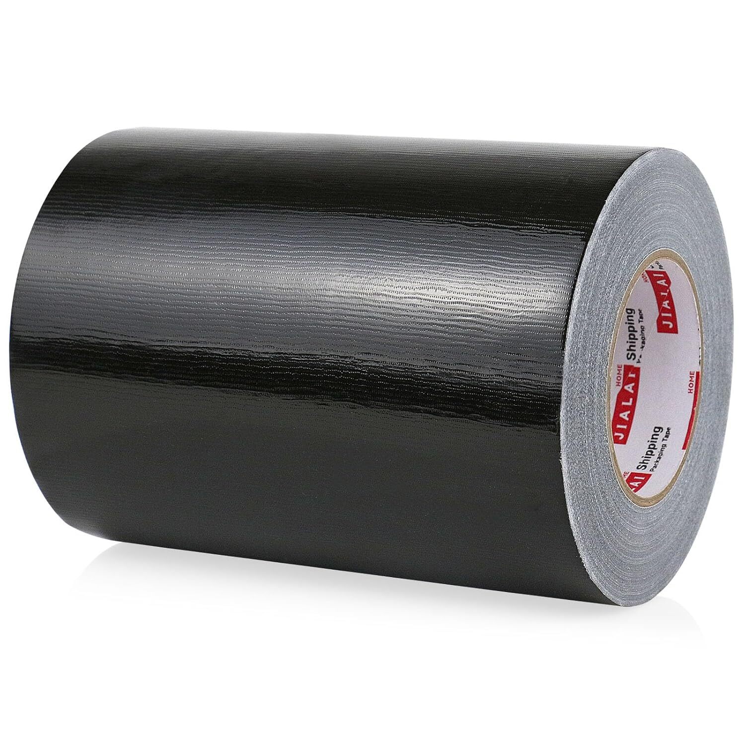 8 Inch Wide Duct Tape, 9 Mil Heavy Duty 8 Inches X 55 Yards (164 Ft) Black, Wate