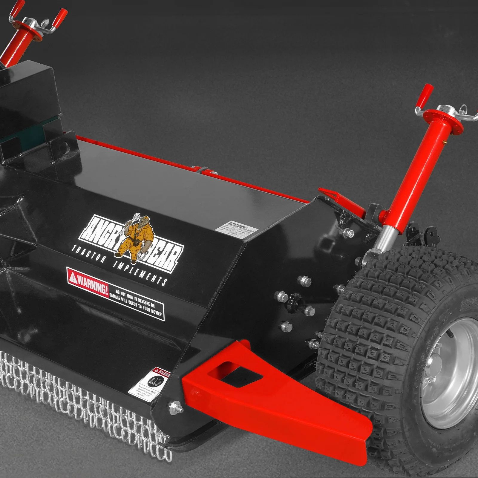 MechMaxx 55″ Tow-Behind ATV Offset Flail Mower 23HP 679cc Engine Powered ATV140