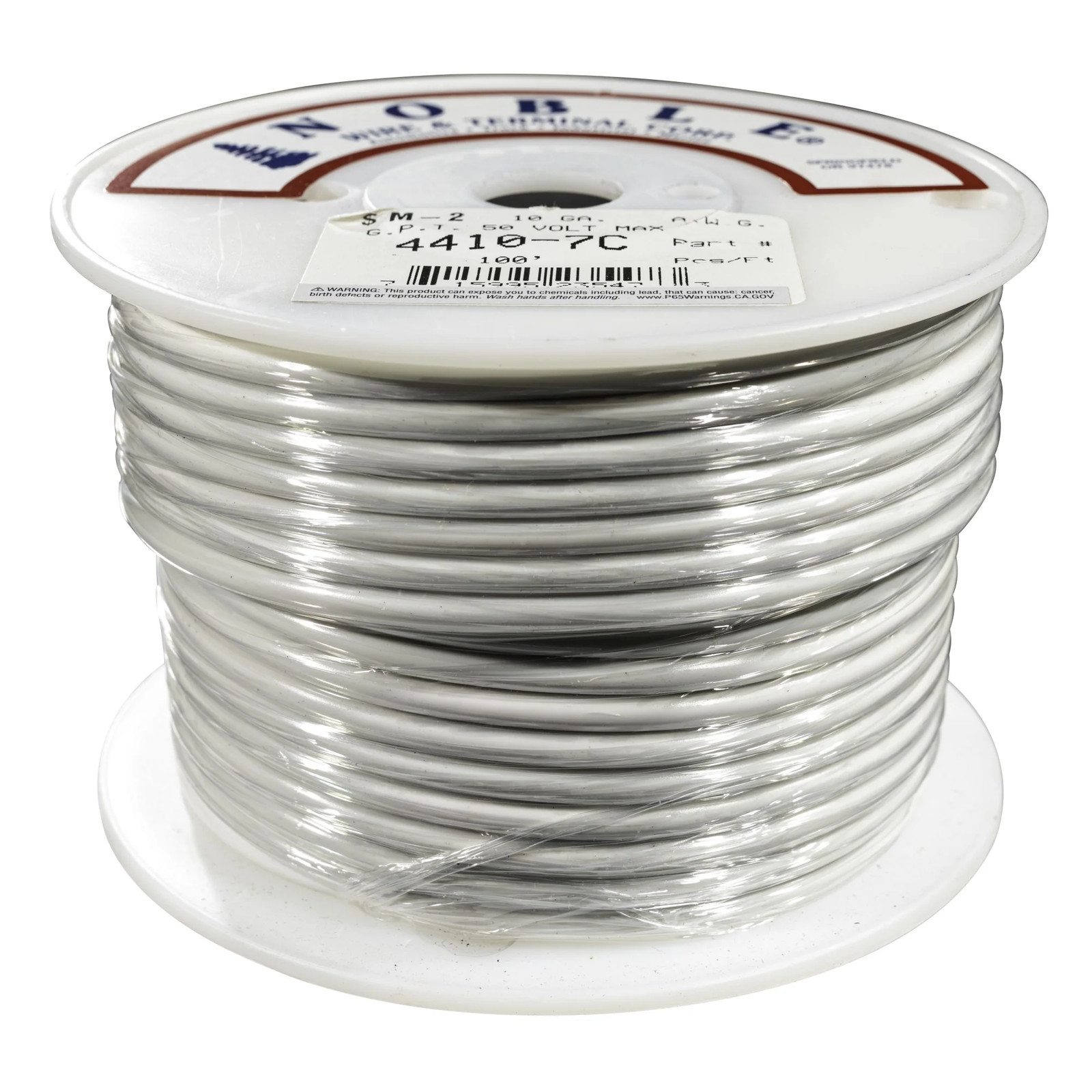 Noble 10 Gauge Primary Automotive Wire – GPT Stranded Copper, 10 AWG Made in USA