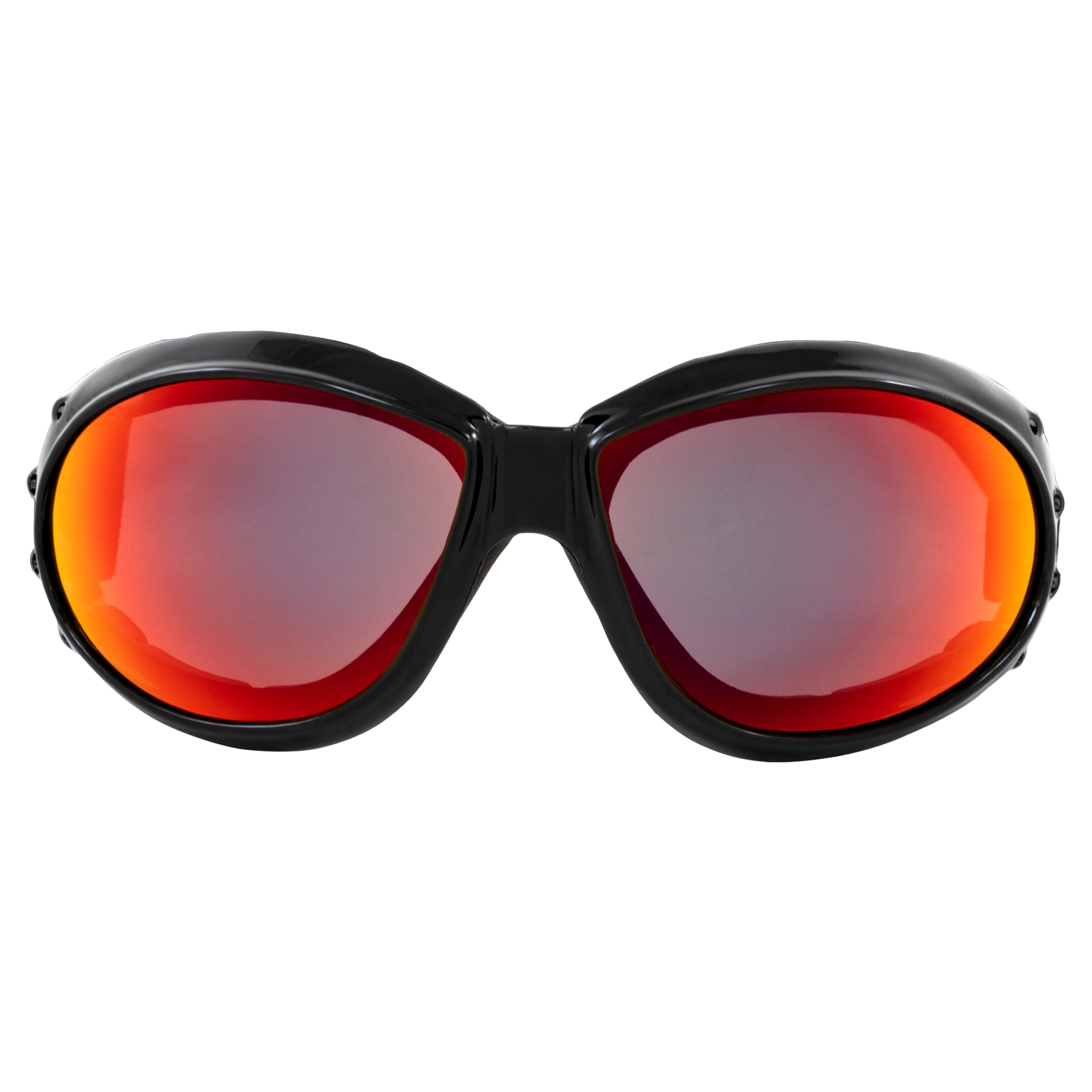 3 Pairs of Global Vision Eliminator Goggles Black with Clear Red & Blue Lenses