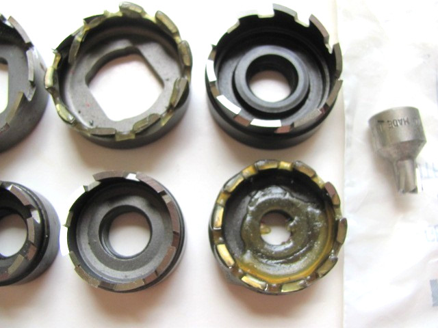 HOUGEN ROTABROACH ROTO CUTTERS, HOLE CUTTERS LOT OF 14, MOSTLY NEW, A FEW USED