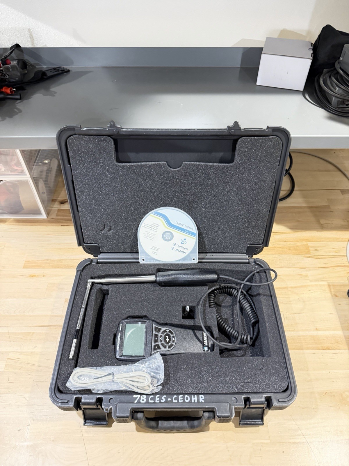 TSI ALNOR AVM440-A VELOMETER THERMAL ANEMOMETER [0–6000 ft/min (0–30 m/s)]