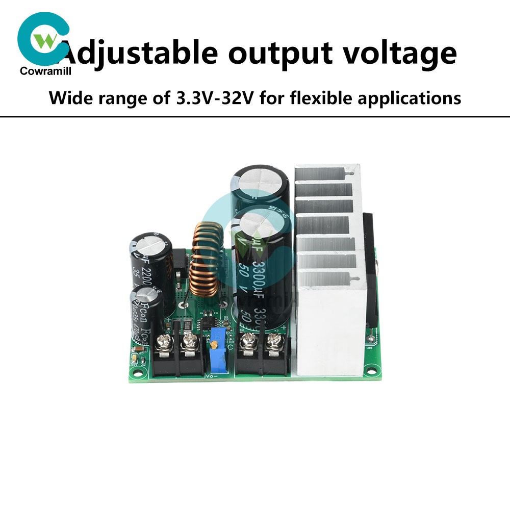 AC 5-25V/DC 8-38V To DC 3.3-32V Buck Power Module Adjustable Voltage Regulator