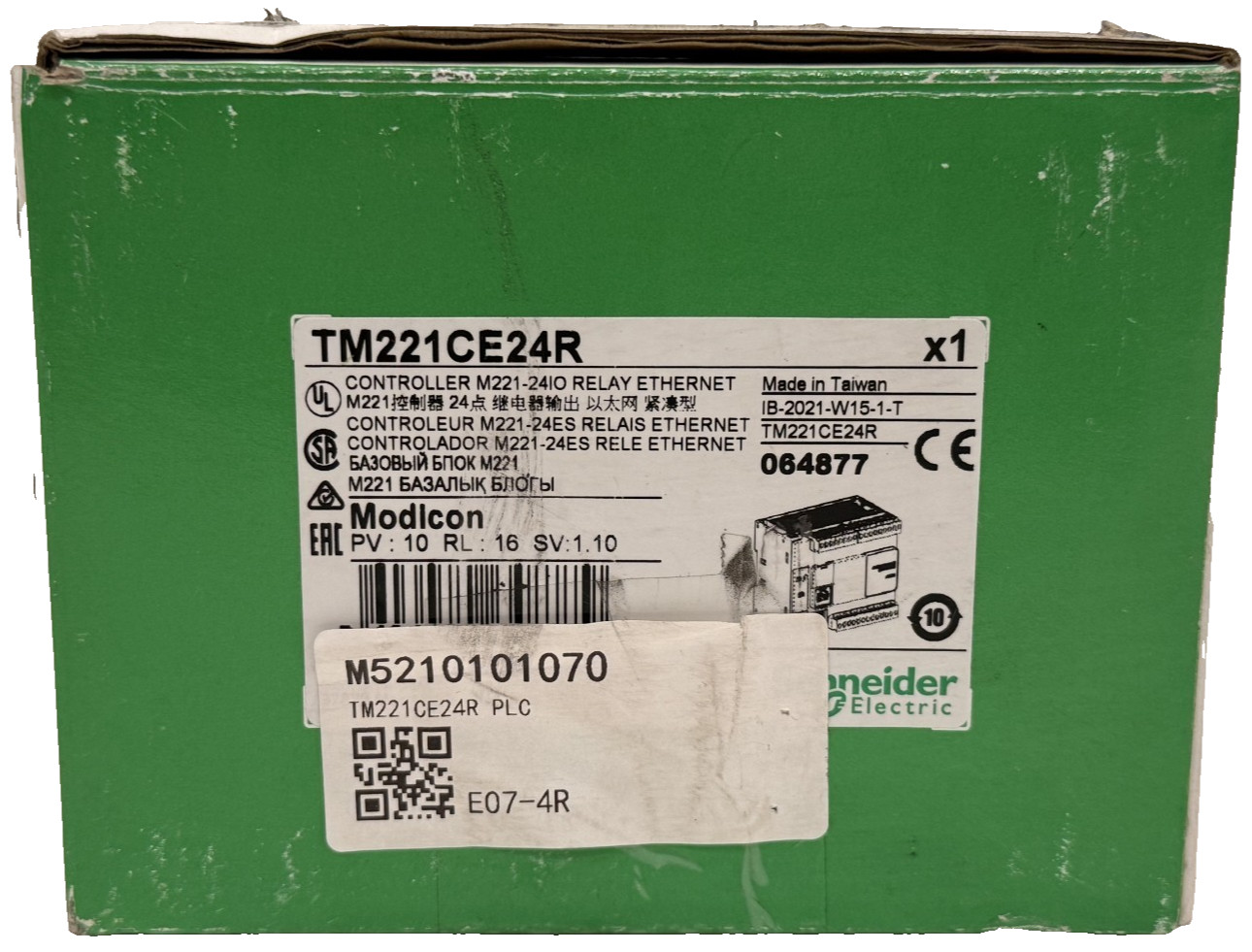 NEW SCHNEIDER ELECTRIC TM221CE24R CONTROLLER RELAY ETHERNET
