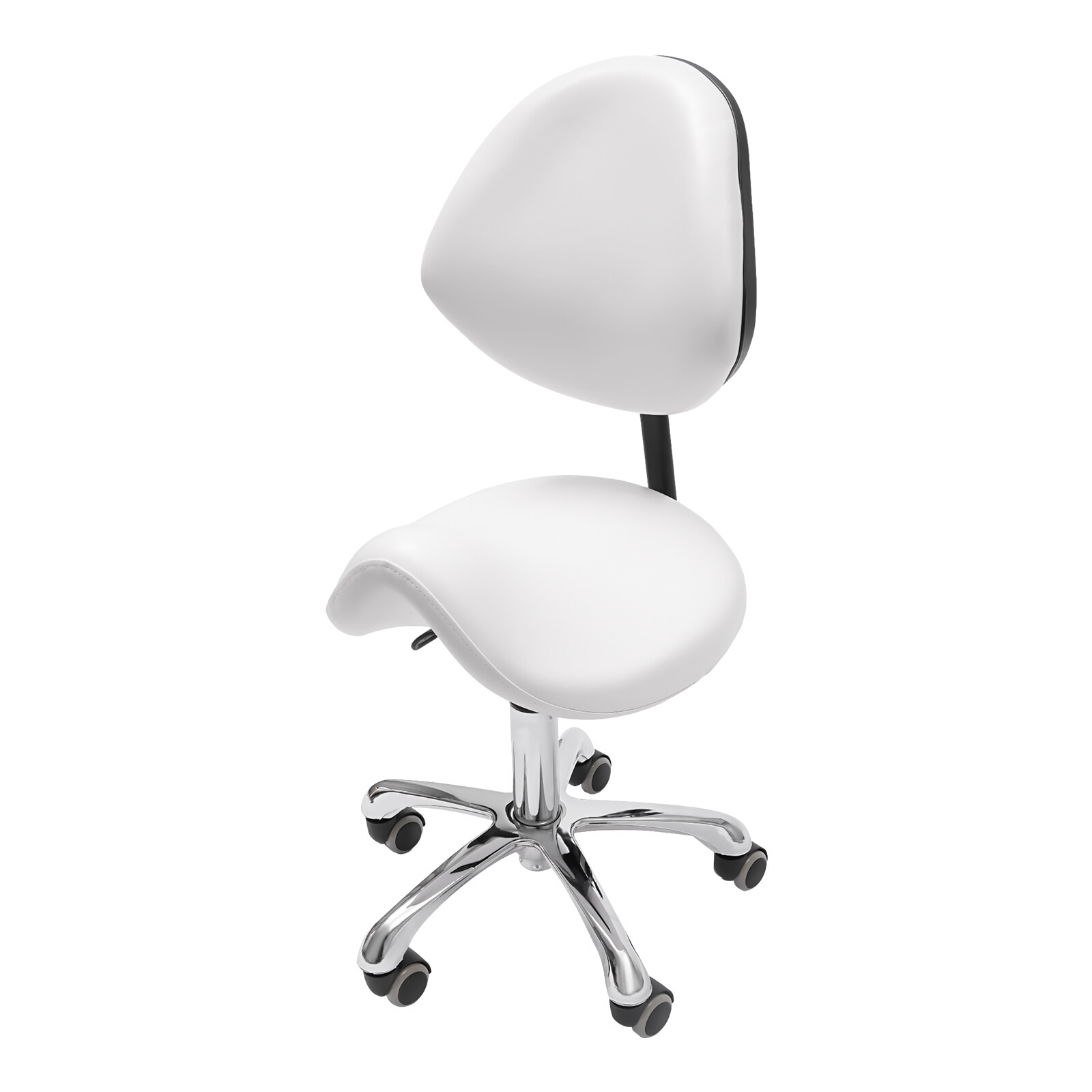 Adjustable Saddle Stool Swivel Saddle Stool Saddle Stool Chair 90kg/198.42lbs