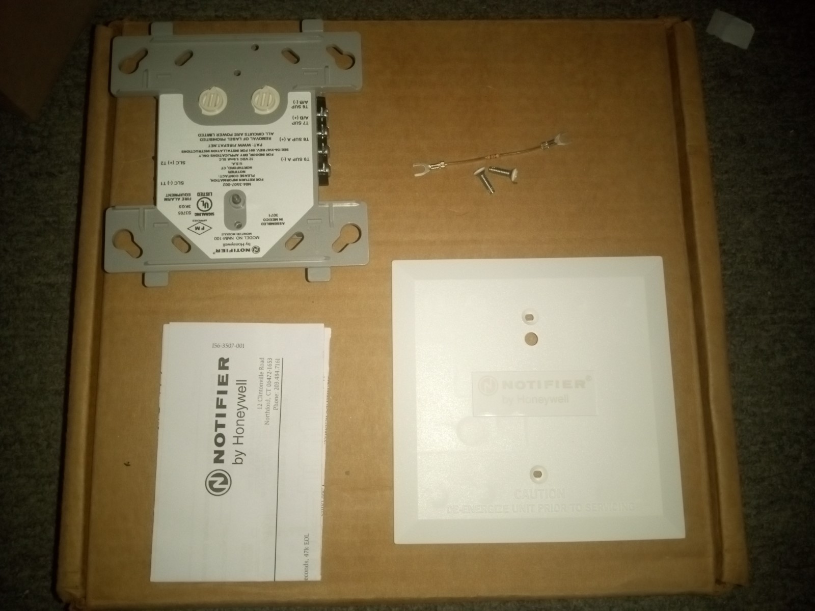 NOTIFIER NDM-100 Addressable Dual Monitor Module