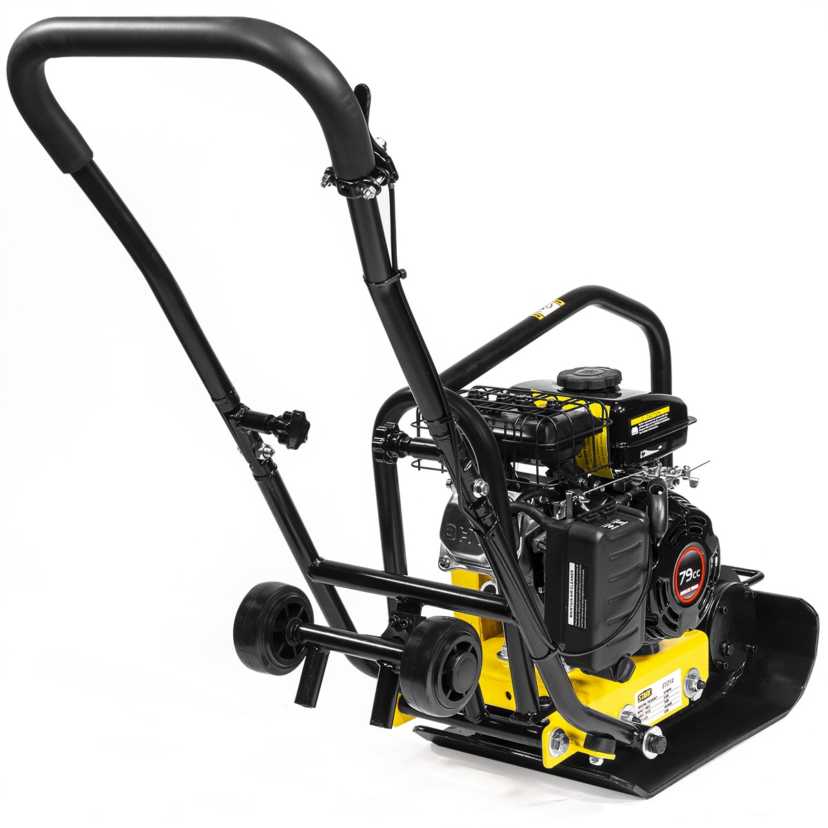 Stark USA 2HP Walk Behind 5200VPM Plate Compactor 79cc 2000lb Force Construction