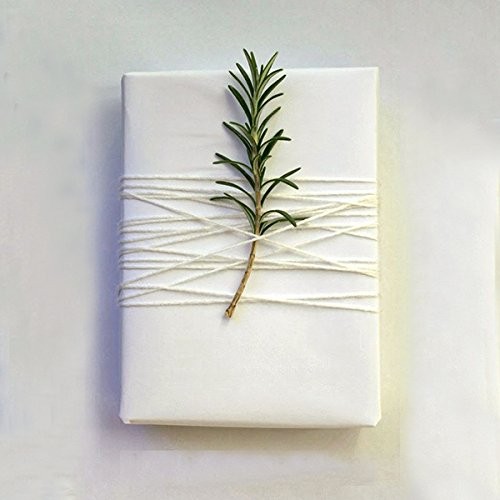 White Kraft Paper Natural Recycled Paper, Kraft Paper Roll Ideal for Art…