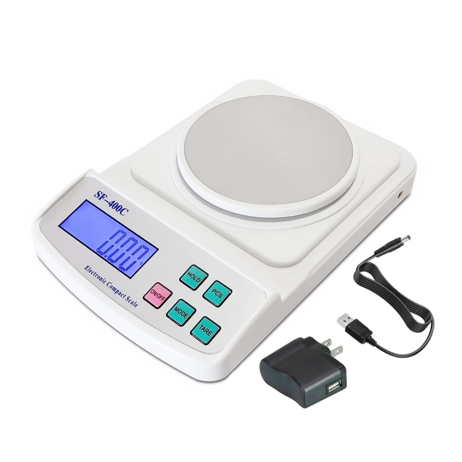 Precision Digital Lab Scale – 0.01g Accuracy Mass Balance Weighing Device