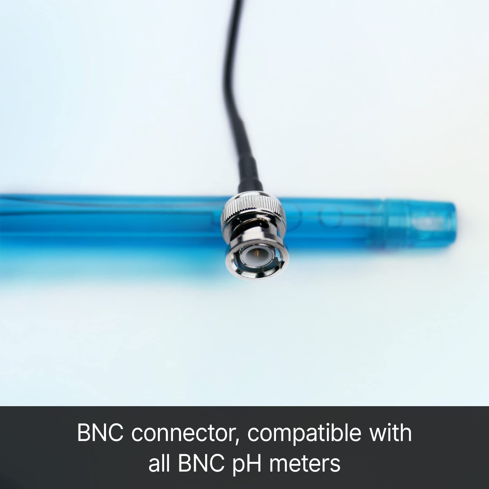 APERA INSTRUMENTS 201-C Combination pH Electrode, BNC Connector, Polycarbonate-B