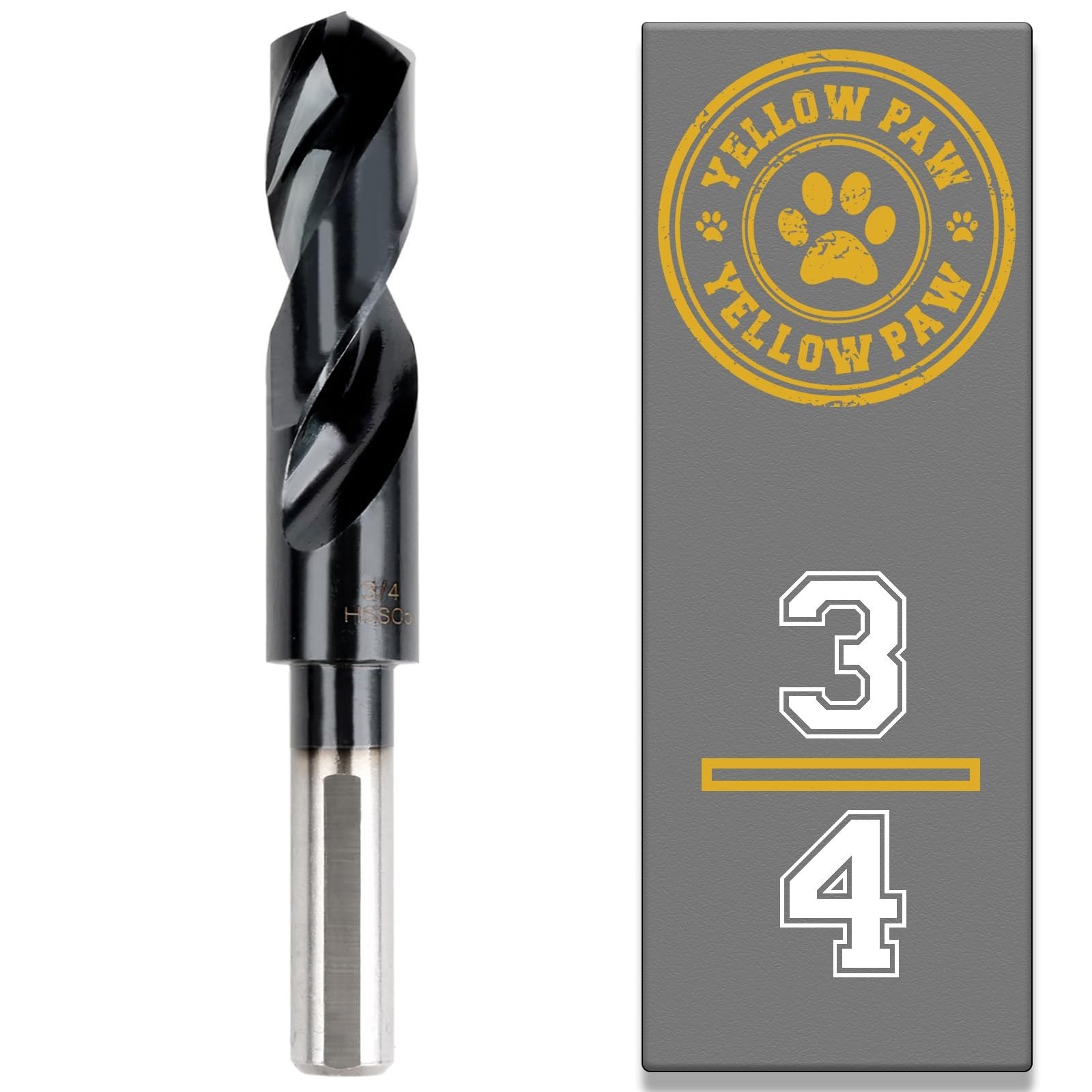 3/4 Inch Drill Bit for Metal – Industrial Grade M35 Cobalt Titanium Aluminum …