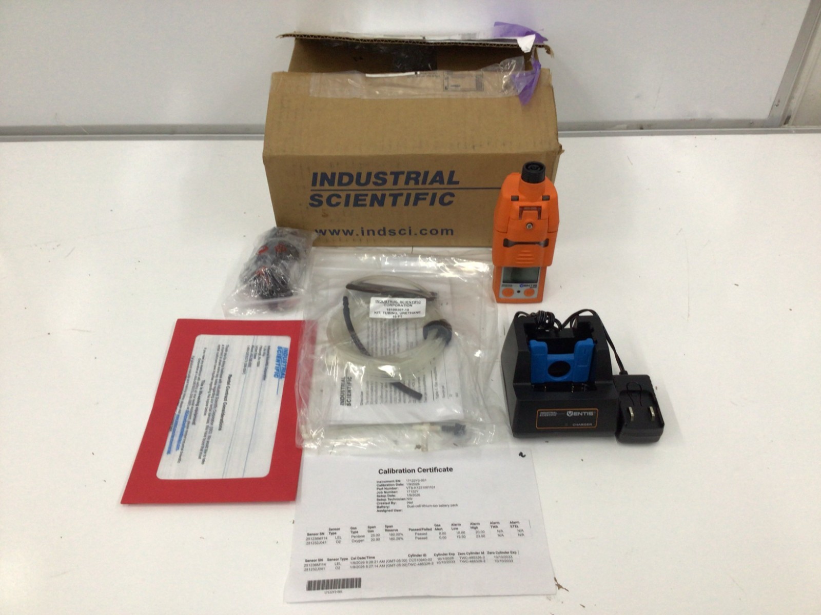 INDUSTRIAL SCIENTIFIC Multi-Gas Detector: IP66/IP67, Ventis MX4.