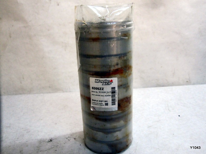 MAPLE ACE 6306-ZZ Ball Bearing 30x72x19mm 6306 ZZ Metal Shielded (Qty 9)