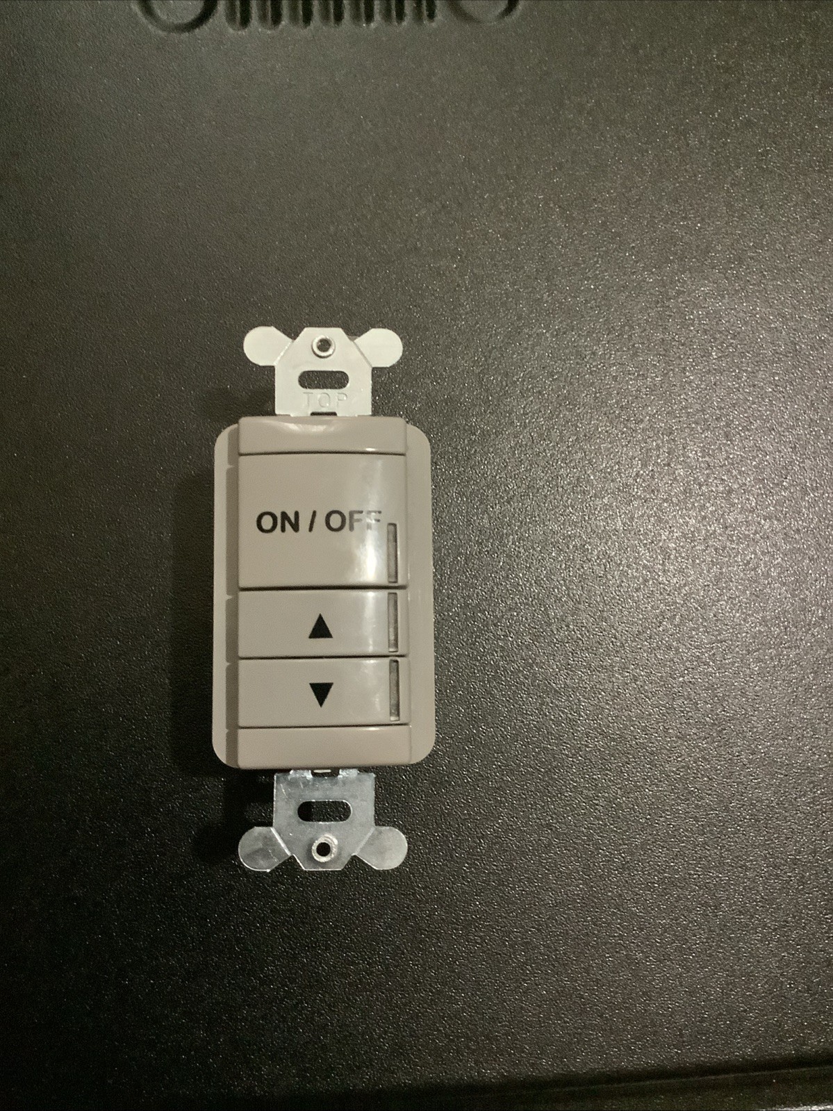 Acuity Sensor Switch NPODM DX GY Low Voltage Push Button Wallpod Gray